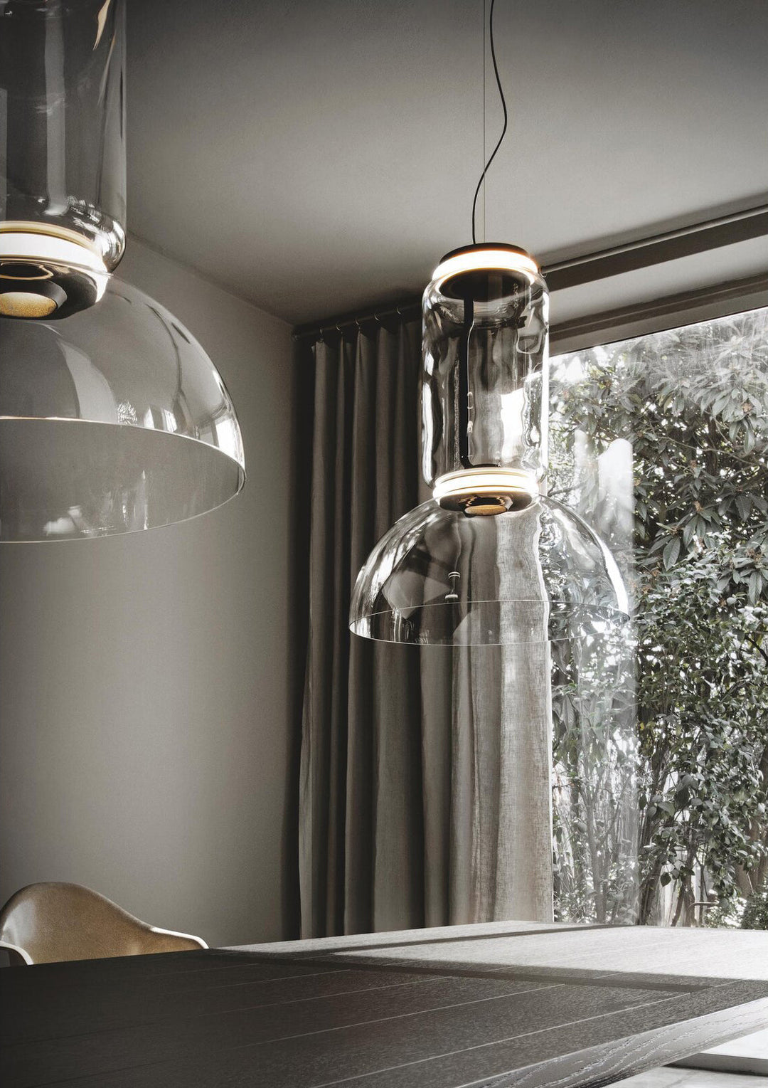Cylindryczna Lampa Wisząca LED