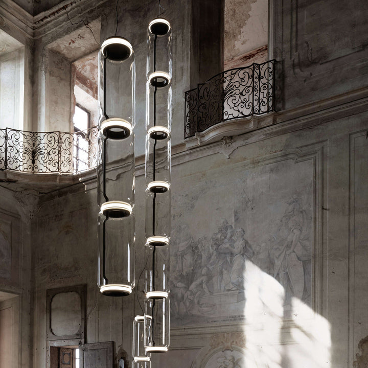 Cylindryczna Lampa Wisząca LED