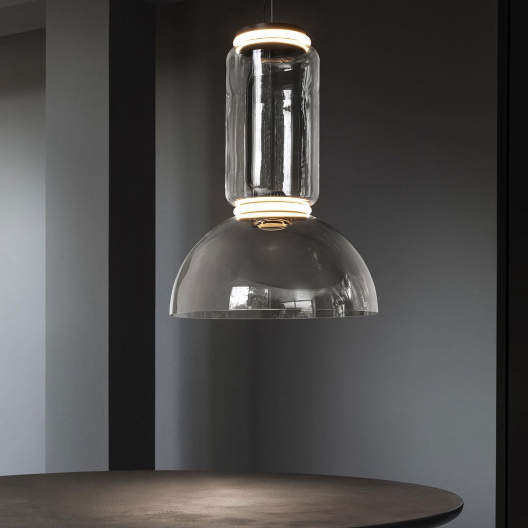 Cylindryczna Lampa Wisząca LED
