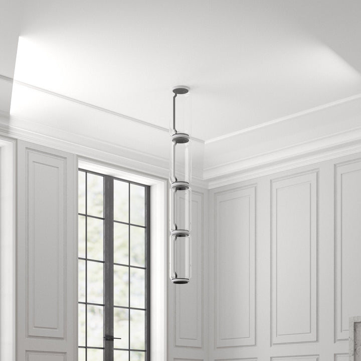 Cylindryczna Lampa Wisząca LED