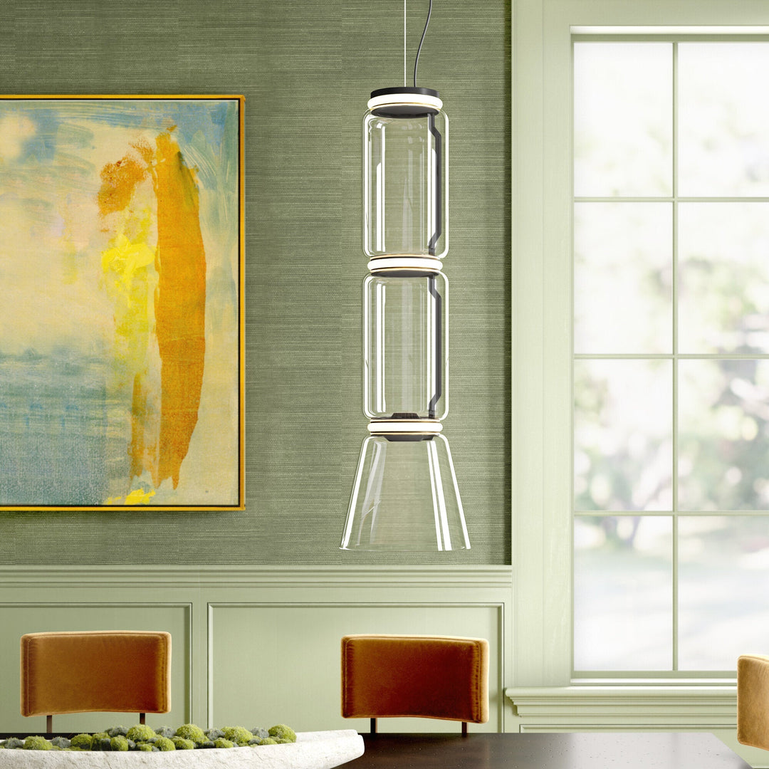 Cylindryczna Lampa Wisząca LED