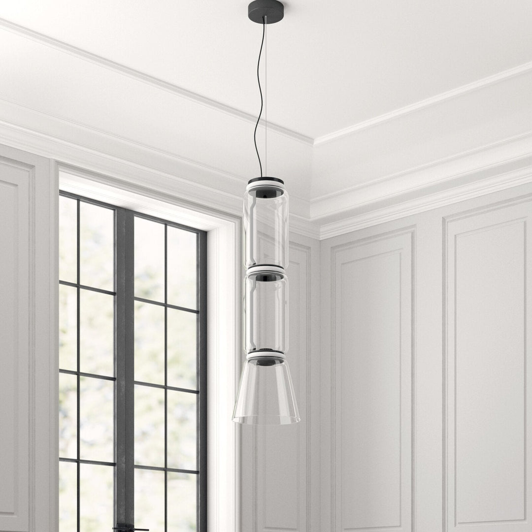 Cylindryczna Lampa Wisząca LED