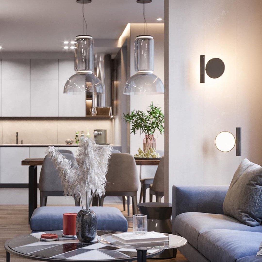Cylindryczna Lampa Wisząca LED