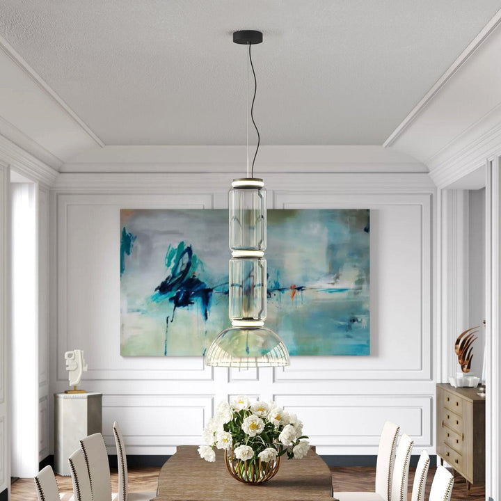 Cylindryczna Lampa Wisząca LED