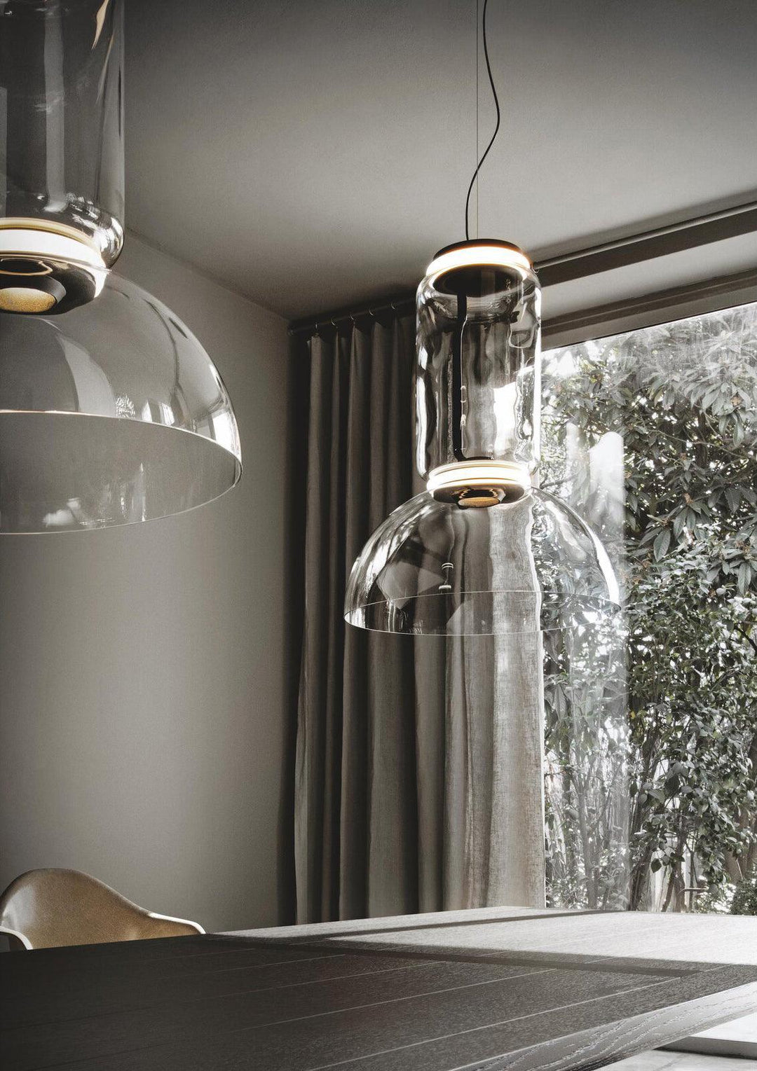 Cylindryczna Lampa Wisząca LED