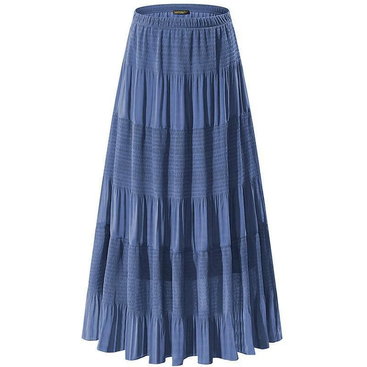 Floressa – Spódnica maxi z podwójną podszewką dla kobiet