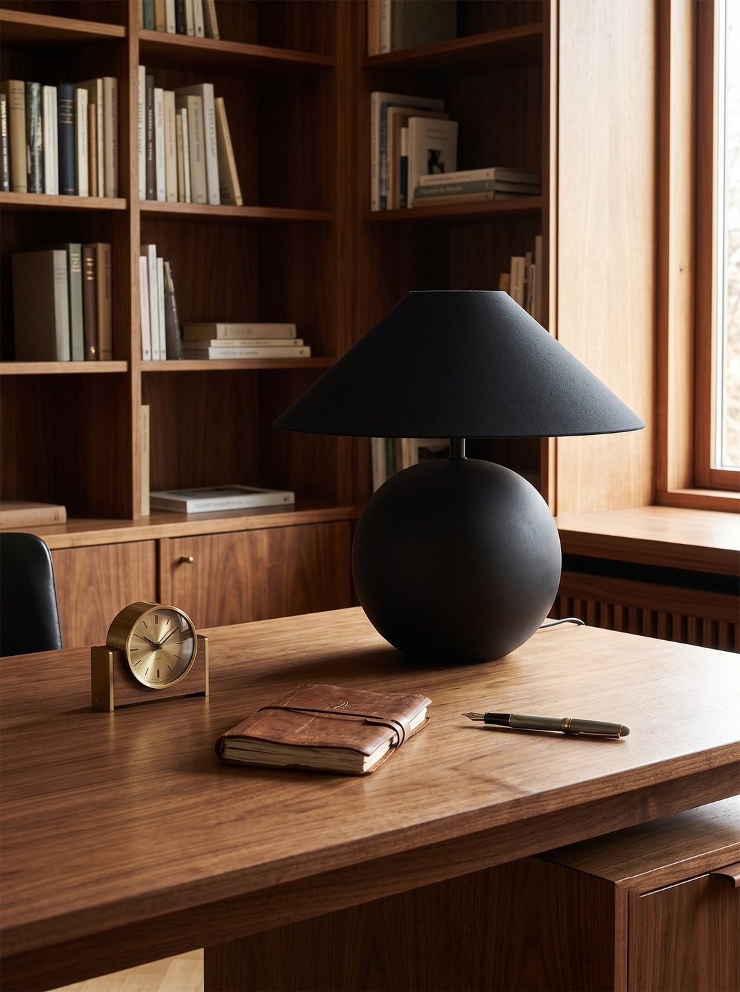 Lampa Stołowa Obsidian Sphere