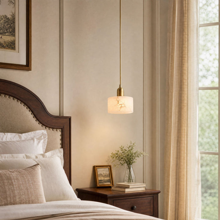Lampa Wisząca Alabastrowa Odyssey
