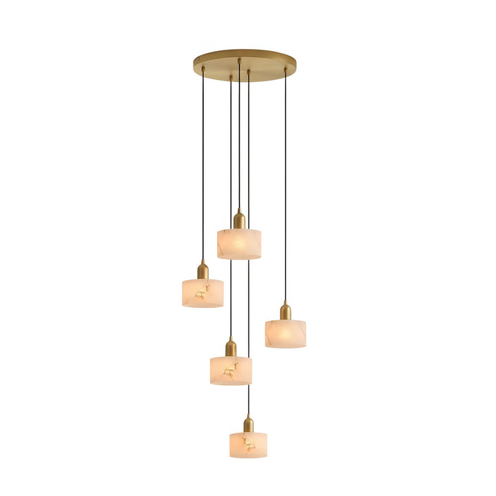 Lampa Wisząca Alabastrowa Odyssey