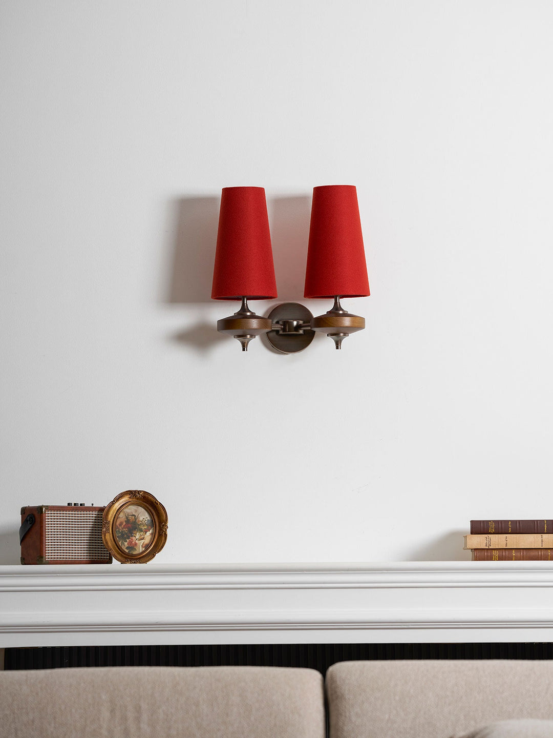 Kinkiet Orlan Twin Shade