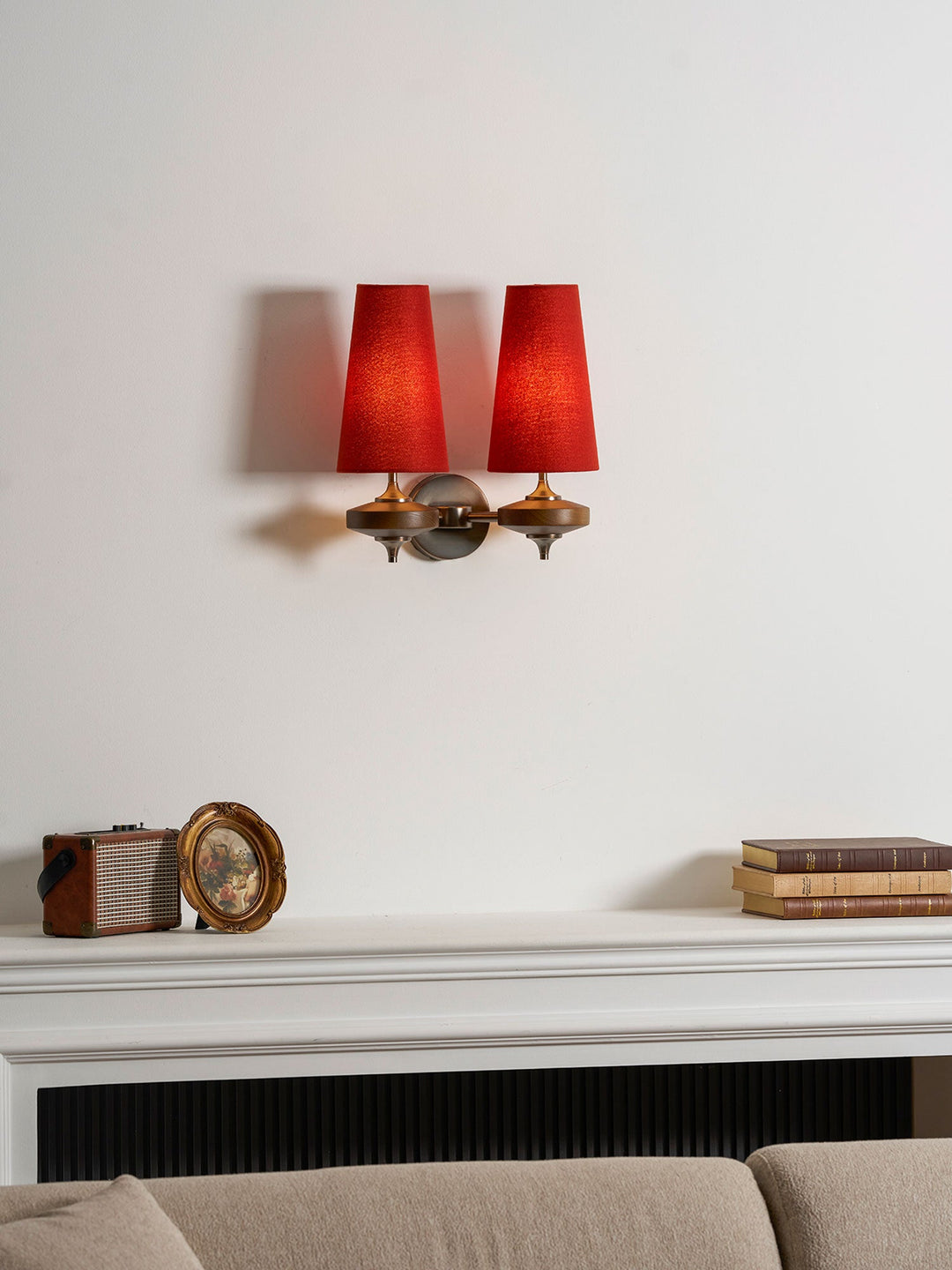 Kinkiet Orlan Twin Shade