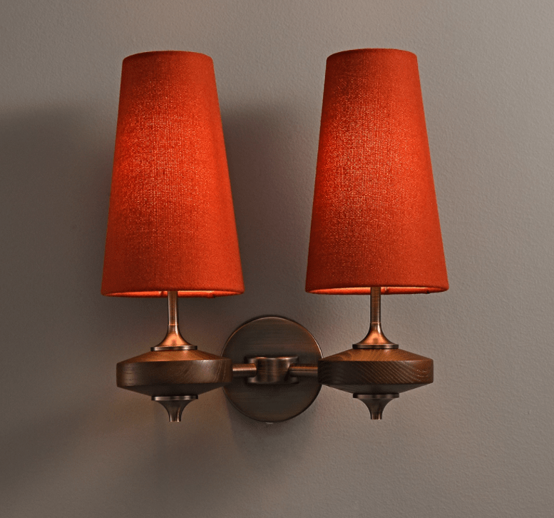 Kinkiet Orlan Twin Shade