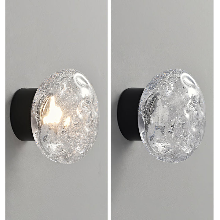 Lampa Ścienna Orrin ze Stapianego Szkła