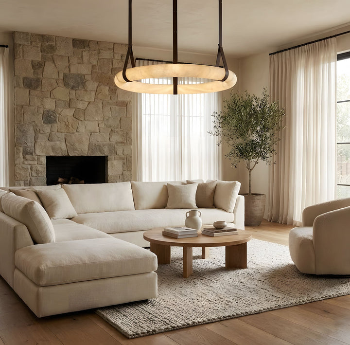 Lampa wisząca Oslo Alabaster A
