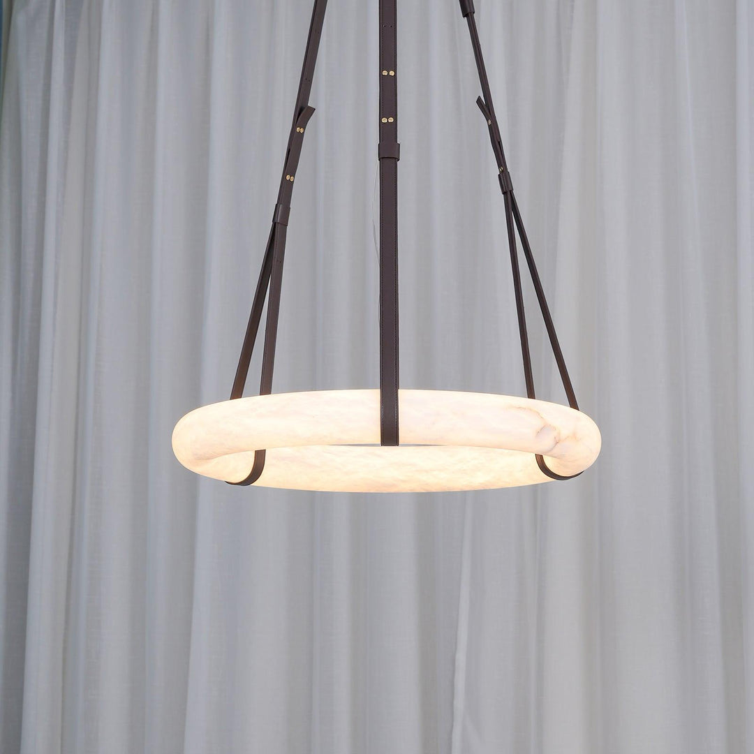 Alabastrowa lampa wisząca Oslo B