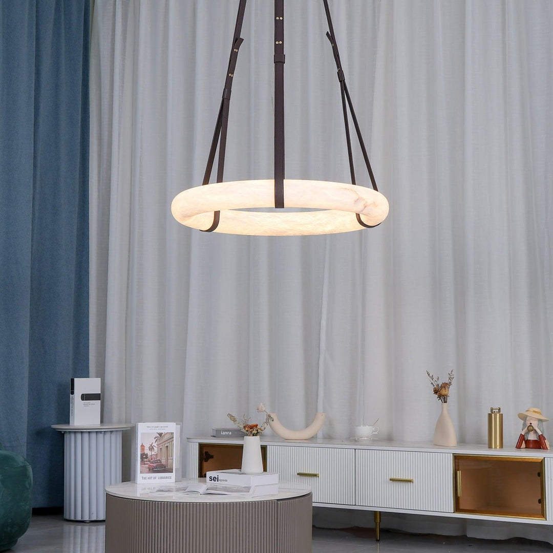 Alabastrowa lampa wisząca Oslo B