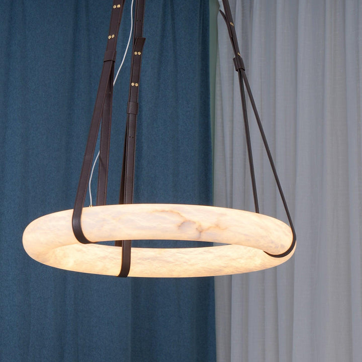 Alabastrowa lampa wisząca Oslo B