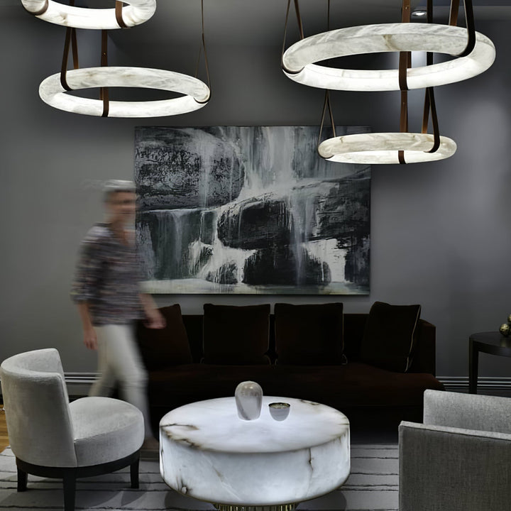 Lampa wisząca Oslo Alabaster A