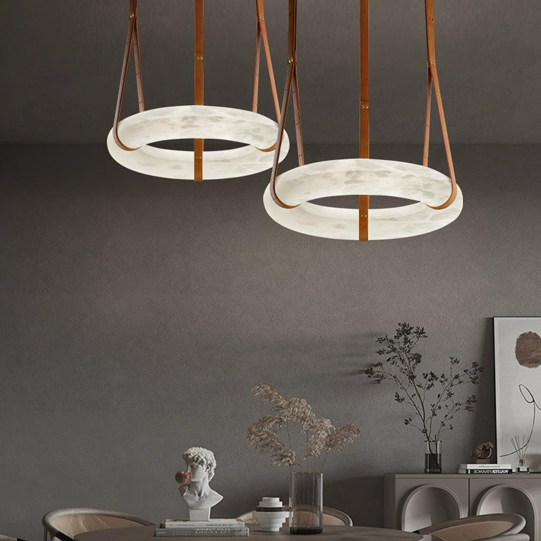 Alabastrowa lampa wisząca Oslo B