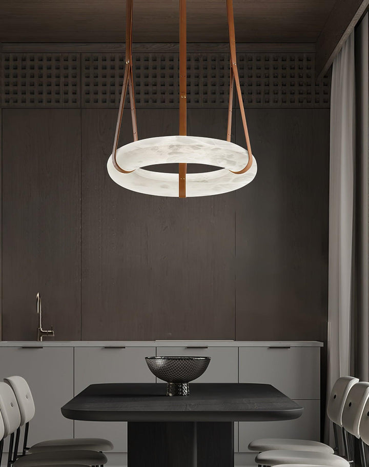 Alabastrowa lampa wisząca Oslo B