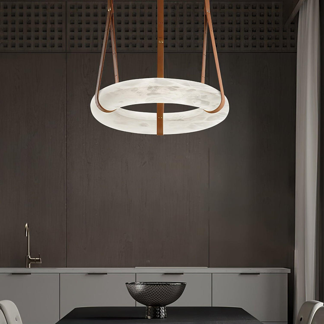 Alabastrowa lampa wisząca Oslo B
