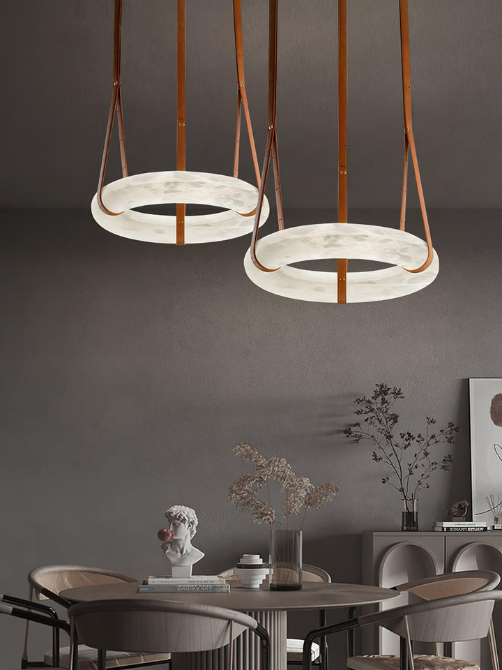 Alabastrowa lampa wisząca Oslo B