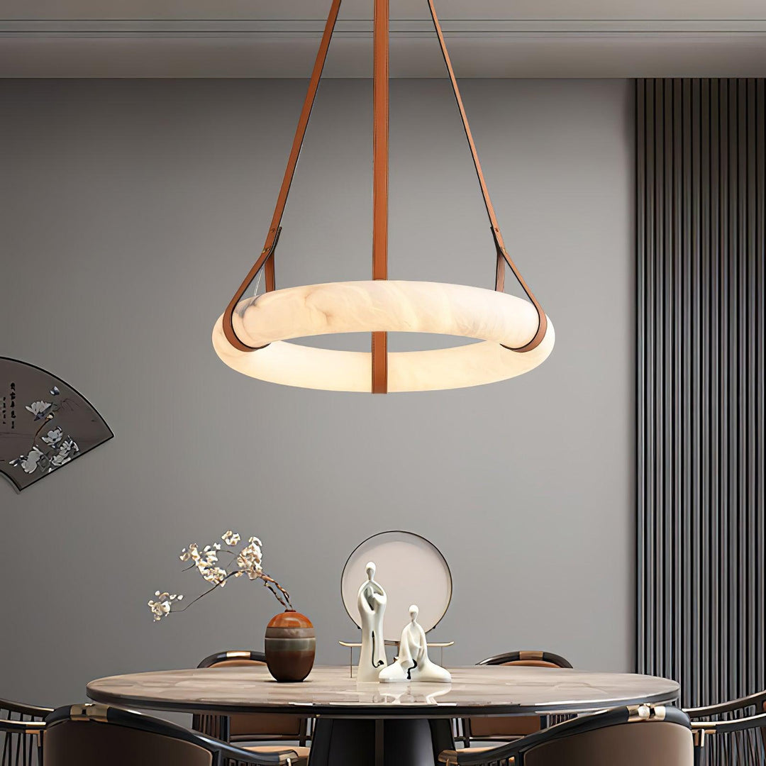Alabastrowa lampa wisząca Oslo B