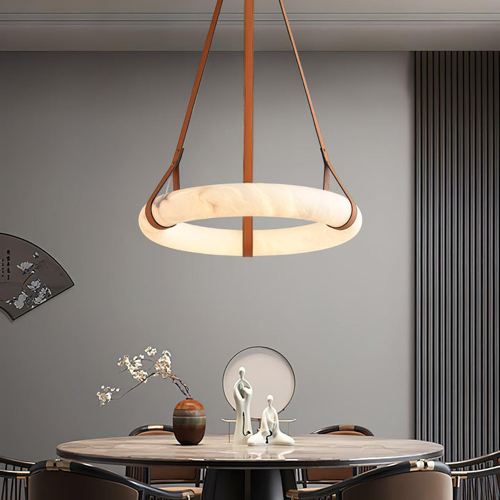 Alabastrowa lampa wisząca Oslo B
