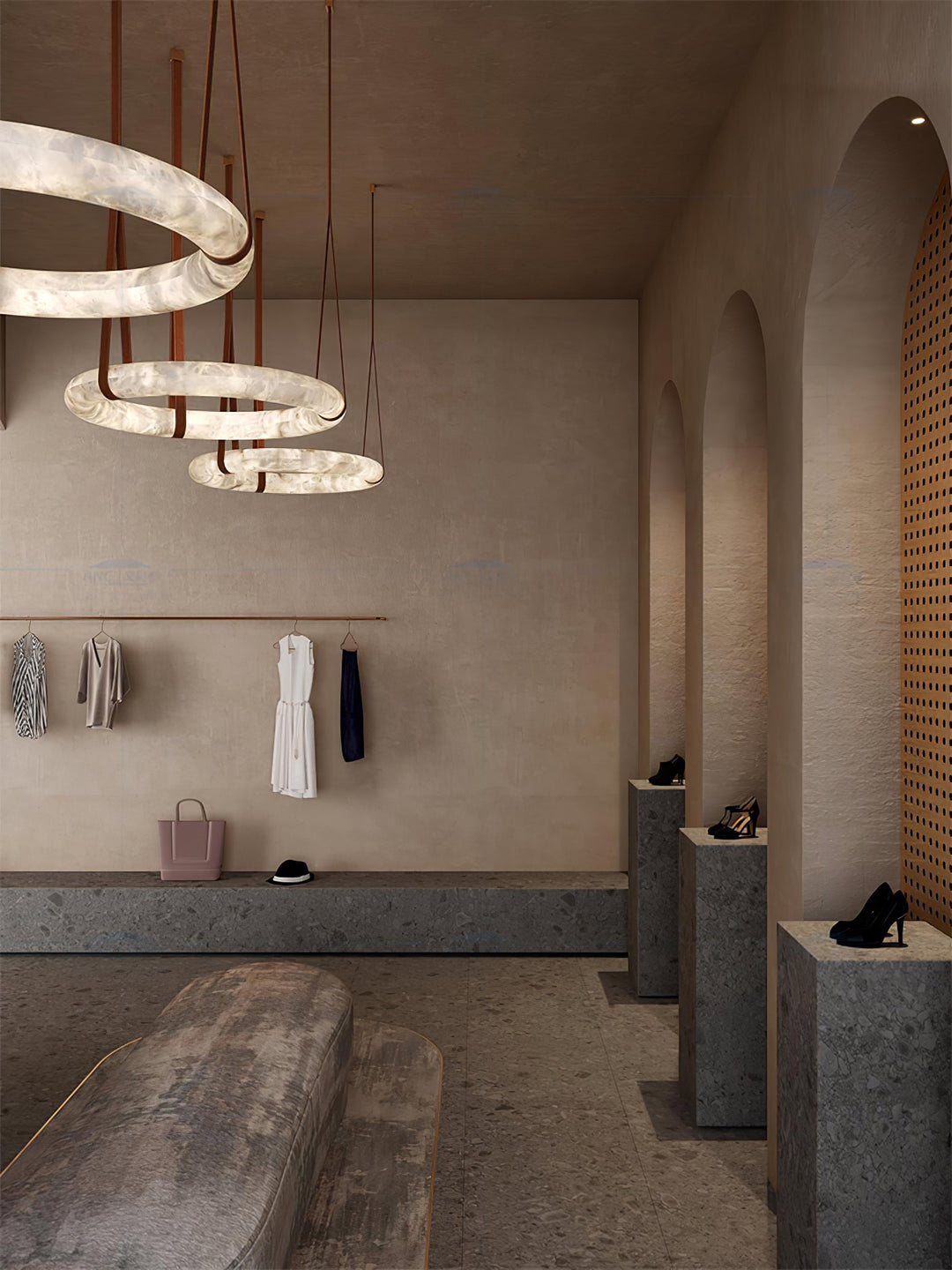 Lampa wisząca Oslo Alabaster A