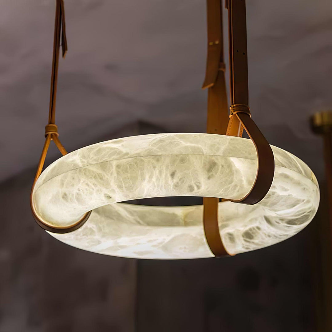 Alabastrowa lampa wisząca Oslo B