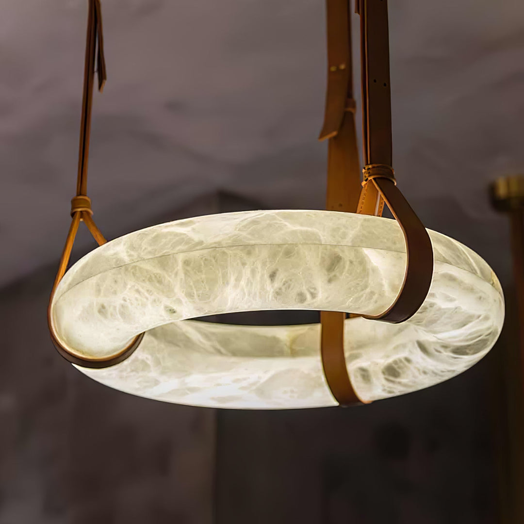 Alabastrowa lampa wisząca Oslo B