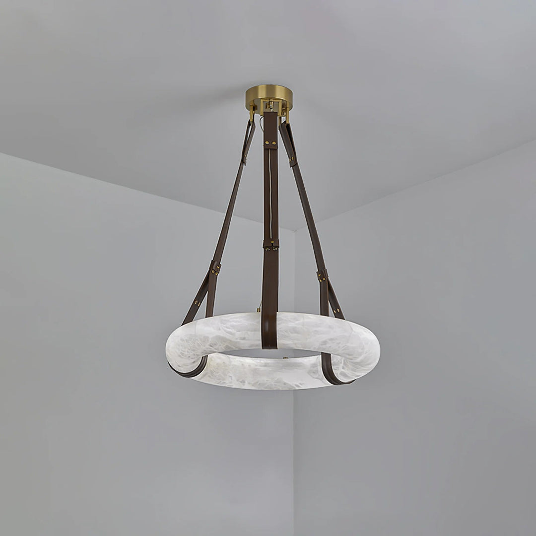 Alabastrowa lampa wisząca Oslo B