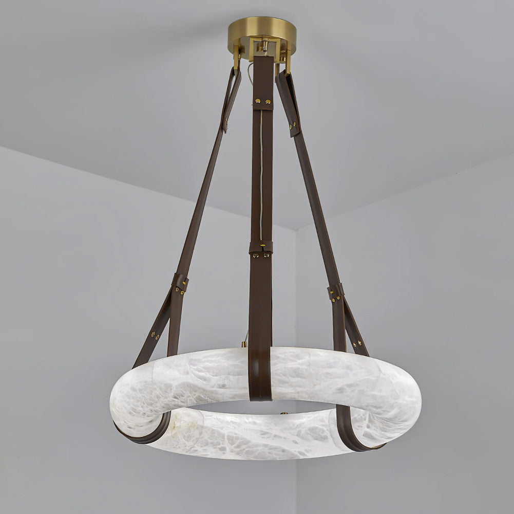 Alabastrowa lampa wisząca Oslo B