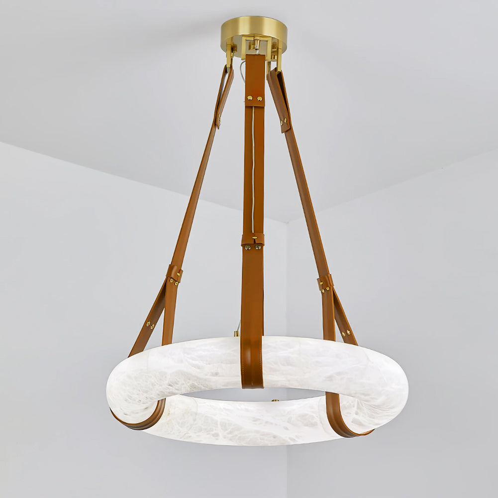 Alabastrowa lampa wisząca Oslo B