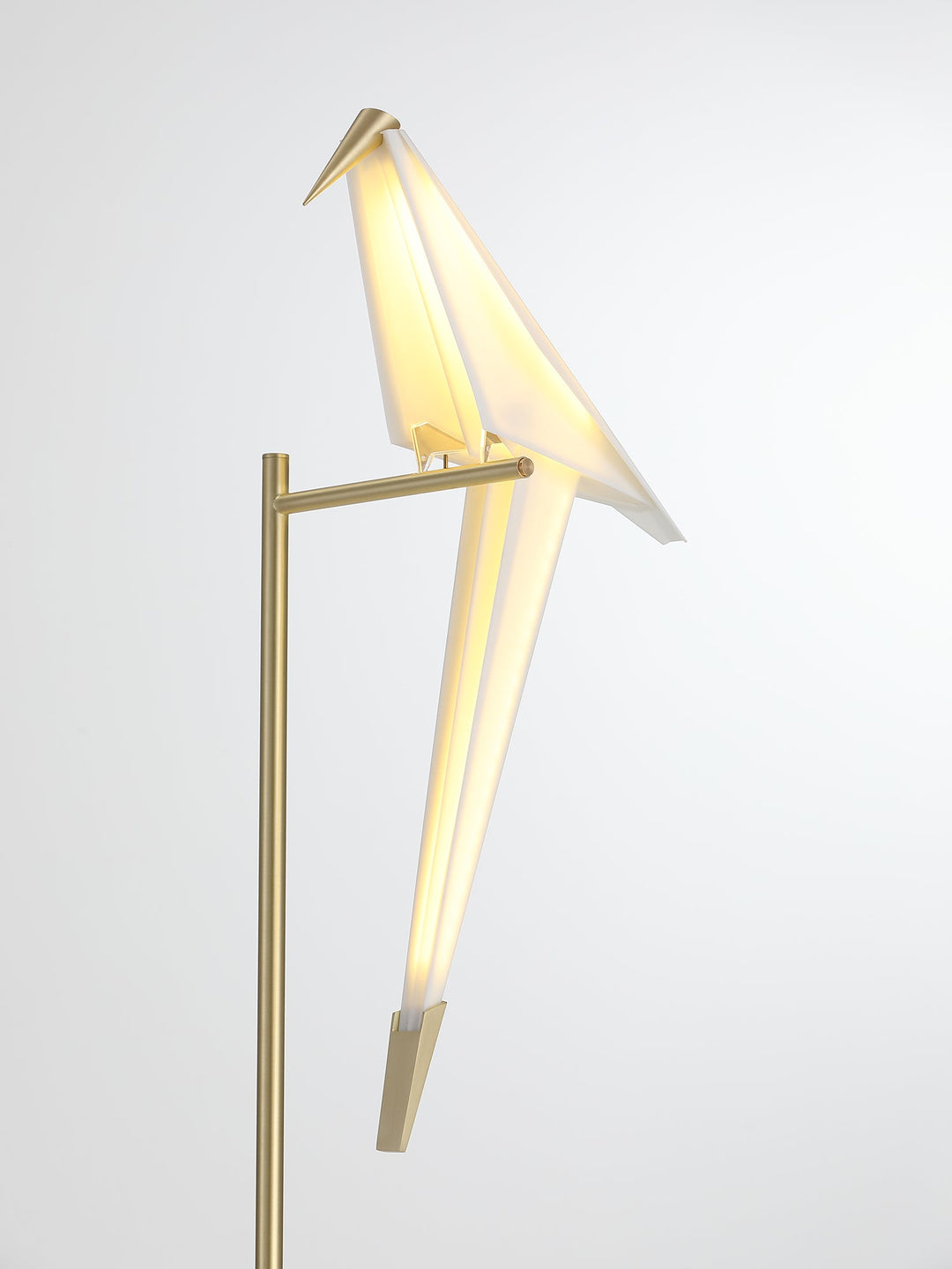 Lampa Podłogowa w Kształcie Żurawia Papierowego