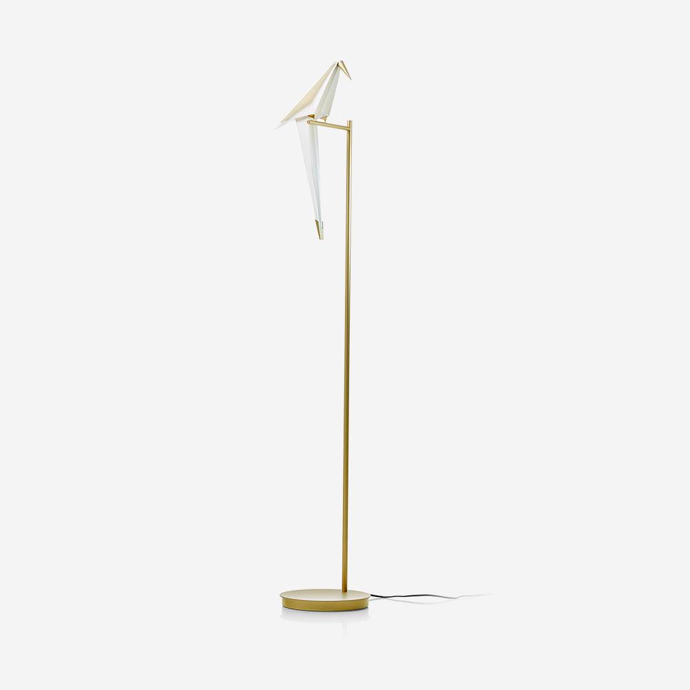 Lampa Podłogowa w Kształcie Żurawia Papierowego