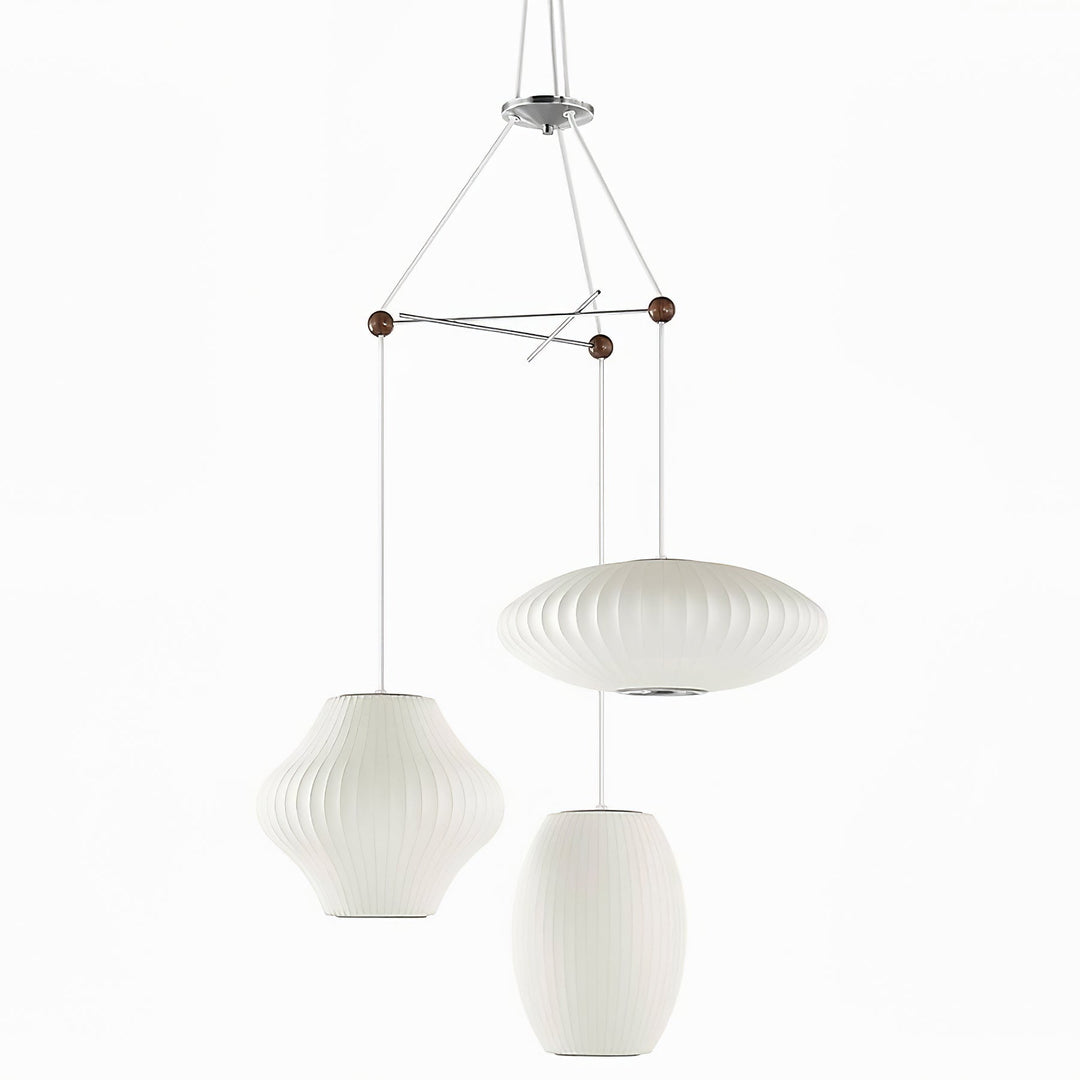 Lampa wisząca Triple Pear Bubble