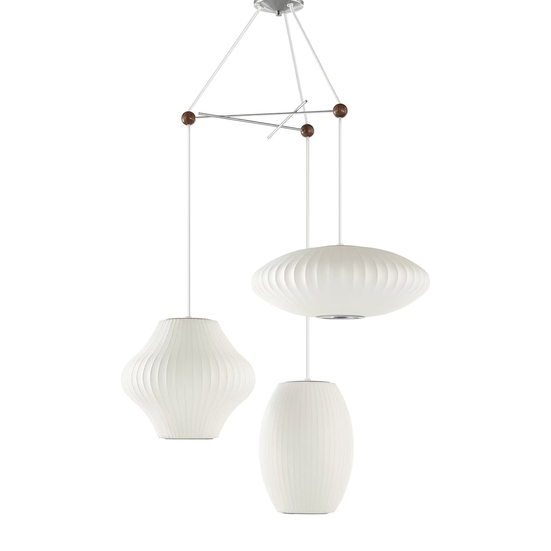 Lampa wisząca Triple Pear Bubble