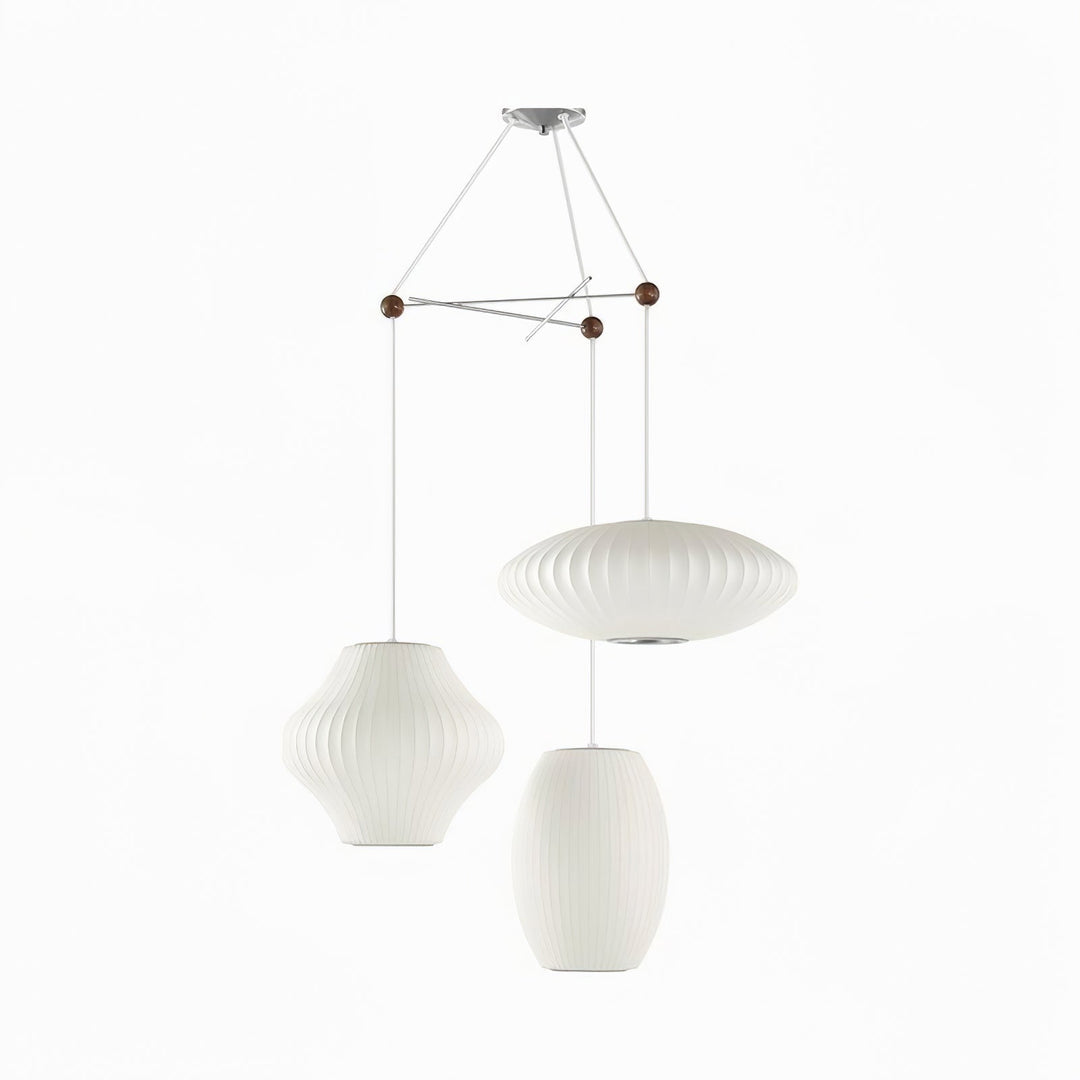 Lampa wisząca Triple Pear Bubble