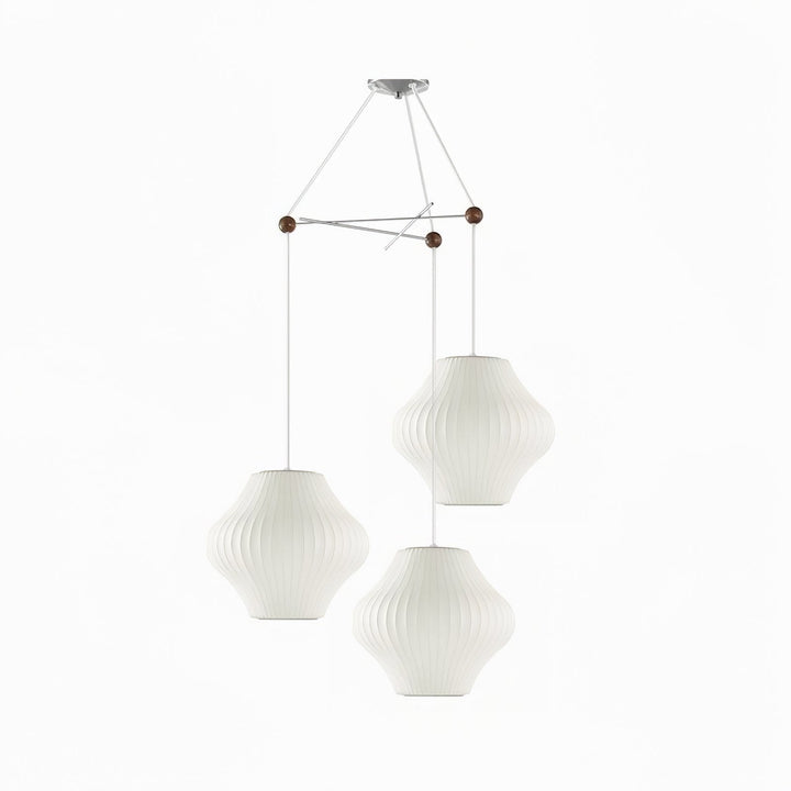 Lampa wisząca Triple Pear Bubble
