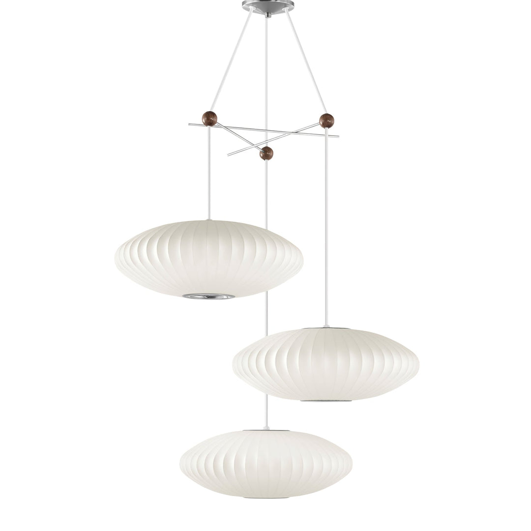 Lampa wisząca Triple Pear Bubble