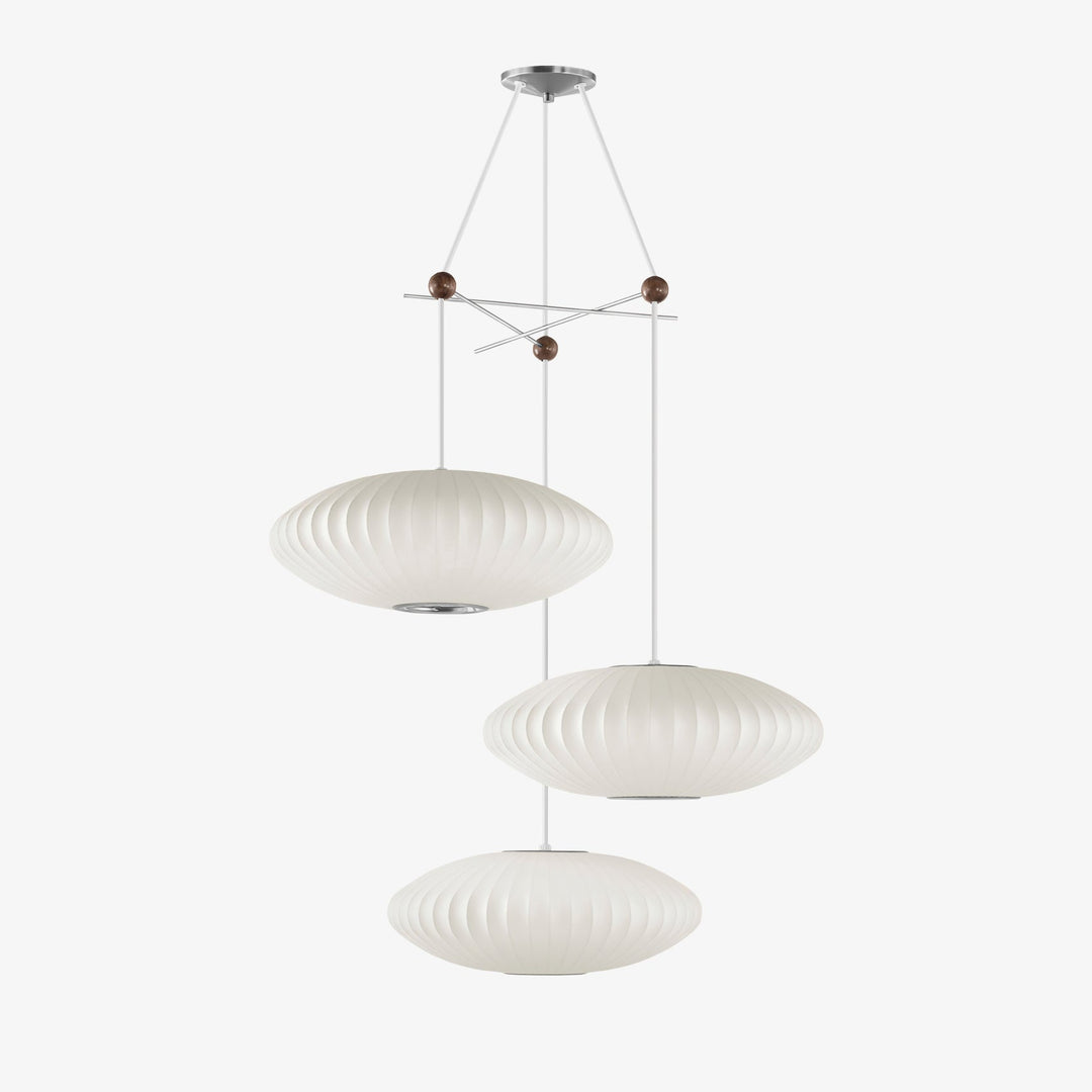Lampa wisząca Triple Pear Bubble