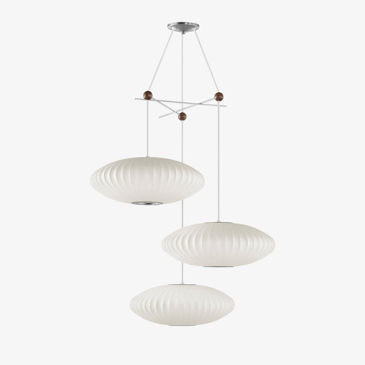 Lampa wisząca Triple Pear Bubble