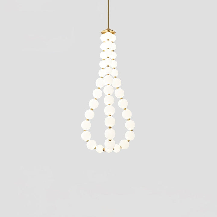Kryształowy Naszyjnik Perłowy Żyrandol