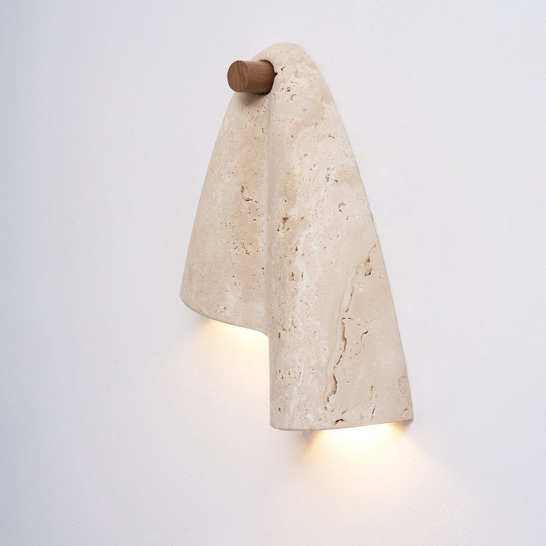 Kinkiet Velo Draped Stone