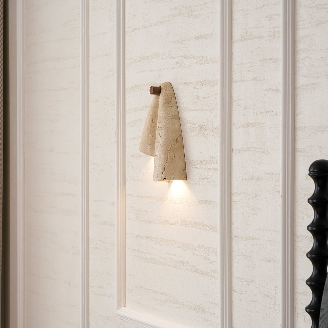 Kinkiet Velo Draped Stone