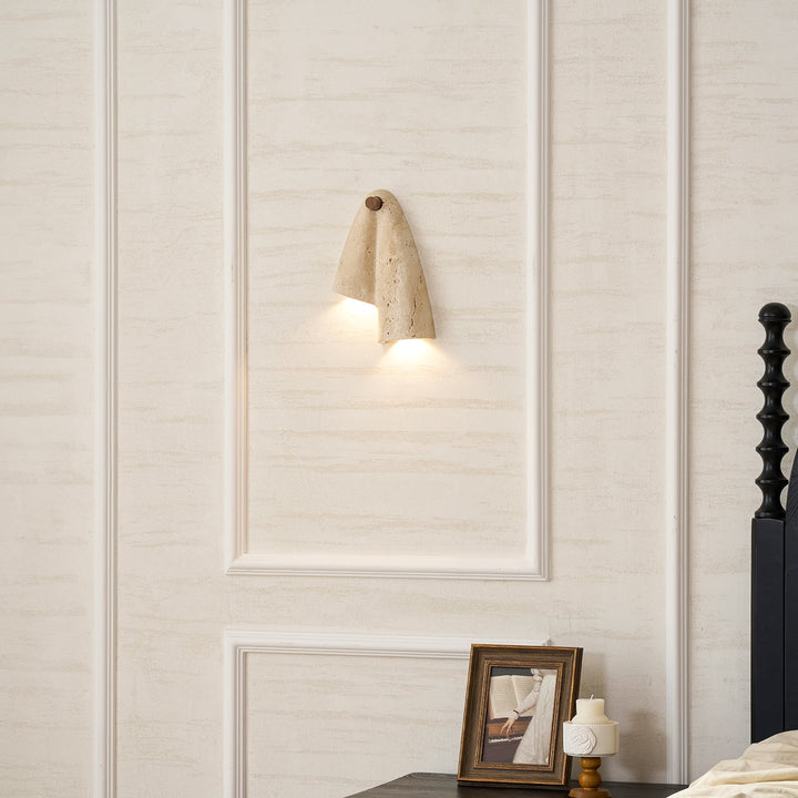 Kinkiet Velo Draped Stone