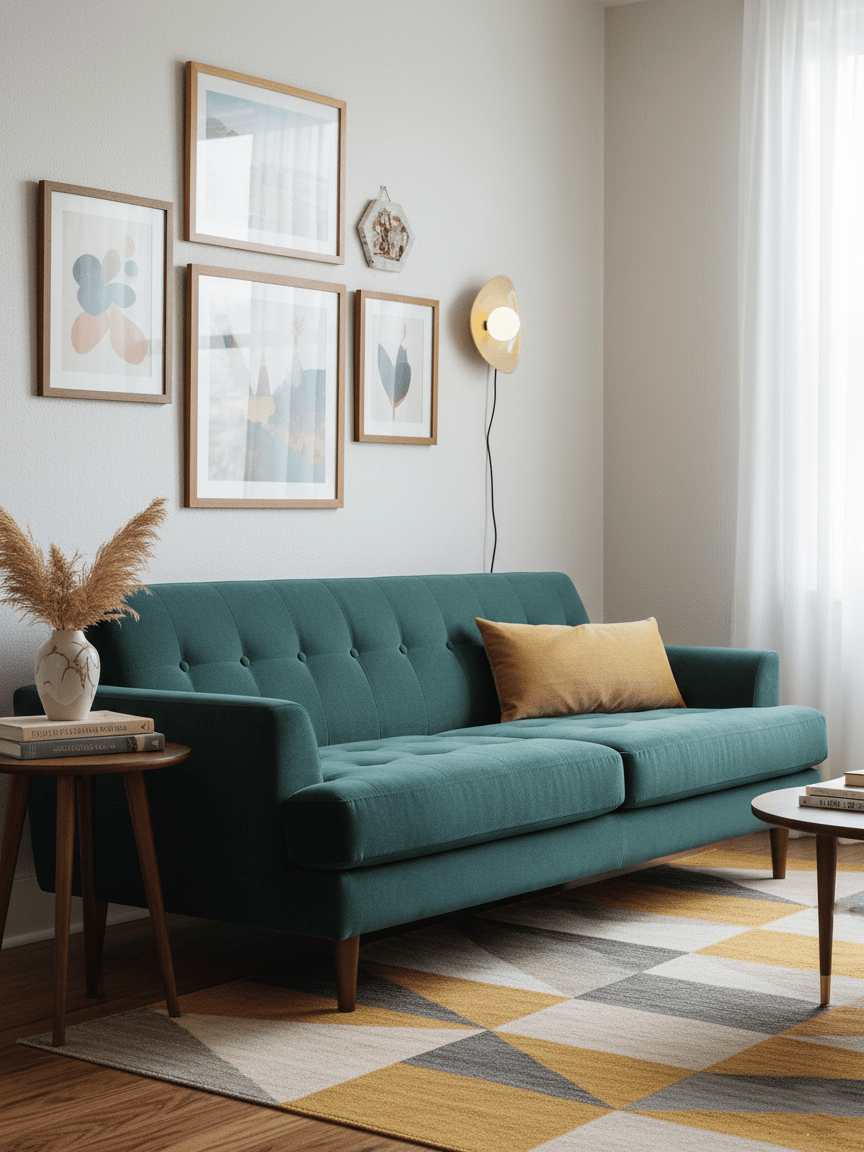Lampa Ścienna Pebble Disc z wtyczką