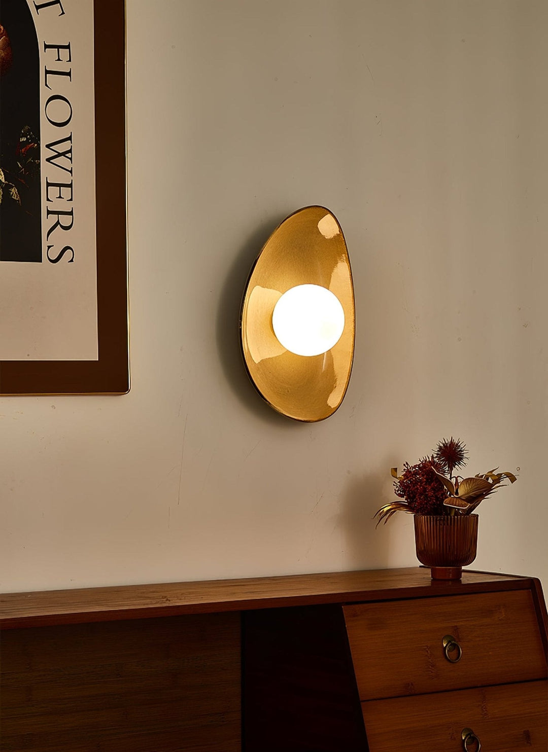 Lampa Ścienna Pebble Disc