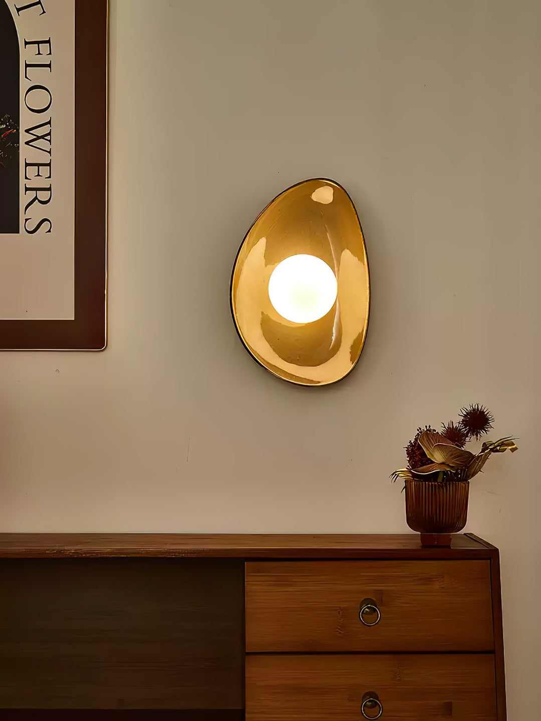 Lampa Ścienna Pebble Disc